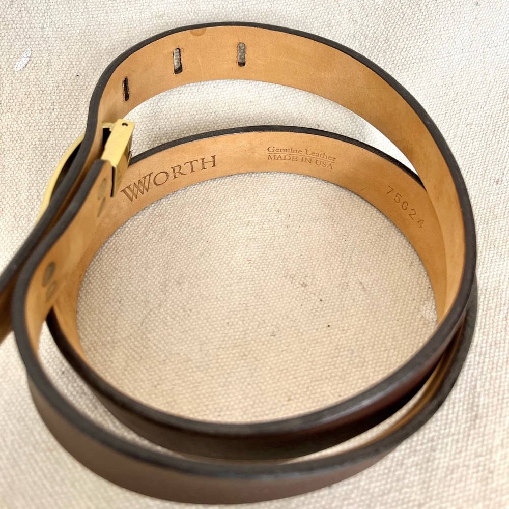 Worth Leather Belt - Picture 4 of 4